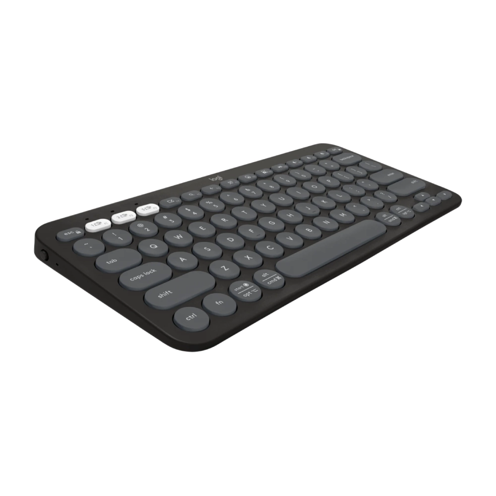 Logitech Bluetooth Keyboard Mouse Combo Pebble 2 Black view 3